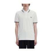 Iconisch Brits poloshirt Fred Perry , White , Heren