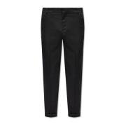 Wollen broek Balmain , Black , Heren