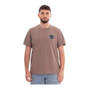 Natuurwandeling T-shirt Mannen Fjällräven , Brown , Heren