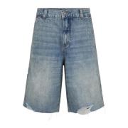 Licht Denim Blauw Shorts & Knickers Sofie Schnoor , Blue , Dames