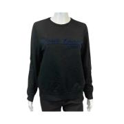 Pre-owned Cotton tops Chanel Vintage , Black , Dames