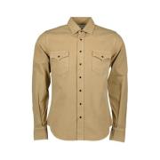 Western Overhemd Saint Laurent , Beige , Heren