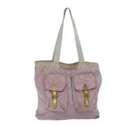 Pre-owned Fabric totes Prada Vintage , Pink , Dames