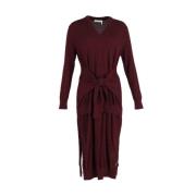 Pre-owned Wool dresses Chloé Pre-owned , Red , Dames