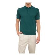 Groene Polo Shirt Paolo Pecora , Green , Heren