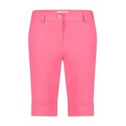 Roze Technische Jersey Strik Shorts Jane Lushka , Pink , Dames