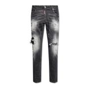 Skater Jeans Dsquared2 , Black , Heren