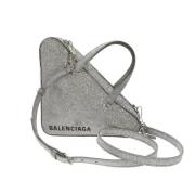 Pre-owned Leather balenciaga-bags Balenciaga Vintage , Gray , Dames