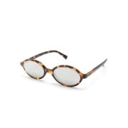 MU 04Zs Vau07F Sunglasses Miu Miu , Brown , Dames