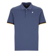 Polo Shirts K-Way , Blue , Heren