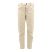 Beige Broek met knoopsluiting Dsquared2 , Beige , Heren