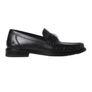 Zwarte Loafer Schoenen Aw23 Fendi , Black , Heren