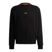 Zwarte Sweater Collectie Hugo Boss , Black , Heren
