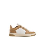 Dynamische witte leren sneakers Giuseppe Zanotti , Beige , Heren