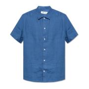 Saavan Shirt Samsøe Samsøe , Blue , Heren