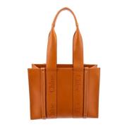 Elegante Leren Schoudertas Chloé , Brown , Dames