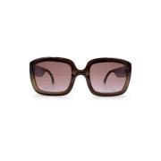 Pre-owned Plastic sunglasses Dior Vintage , Brown , Dames