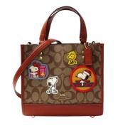 Pre-owned Canvas totes Coach Pre-owned , Multicolor , Dames