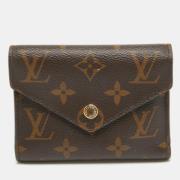 Pre-owned Canvas wallets Louis Vuitton Vintage , Brown , Dames