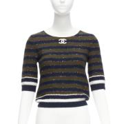 Pre-owned Cashmere tops Chanel Vintage , Multicolor , Dames