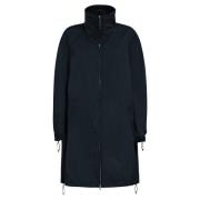 Geplooide taffeta parka Marni , Black , Dames