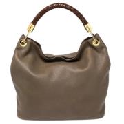 Pre-owned Leather handbags Michael Kors Pre-owned , Beige , Dames