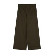 Cropped Trousers Federica Tosi , Green , Dames