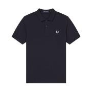 Katoenen Piqué Regular Fit Shirt Fred Perry , Blue , Heren