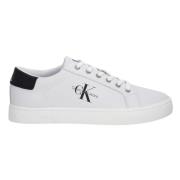 Klassieke Sole Lace Sneakers Calvin Klein , White , Heren