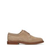 Beige Platte Schoenen Brunello Cucinelli , Beige , Heren