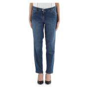 Skinny Fit Vijf-Pocket Jeans Elena Mirò , Blue , Dames