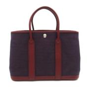 Pre-owned Canvas handbags Hermès Vintage , Multicolor , Dames