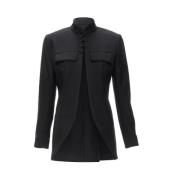 Pre-owned Wool outerwear Dior Vintage , Black , Dames