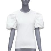 Pre-owned Cotton tops Alexander McQueen Pre-owned , White , Dames