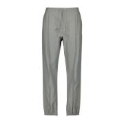 Casual katoenen broek met elastische manchetten Dior , Gray , Heren