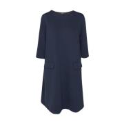 Elegant Caprara Jurk Max Mara , Blue , Dames