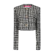 Houndstooth Jacks Wit/Zwart Nina Ricci , Multicolor , Dames