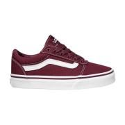 Canvas Ward Port Schoenen Vans , Red , Dames