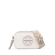 Witte Miller Crossbody Tas Tory Burch , White , Dames