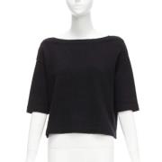 Pre-owned Cashmere tops Valentino Vintage , Black , Dames