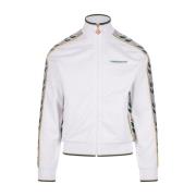Witte Laurel Grafische Full-Zip Sweatshirt Casablanca , White , Heren
