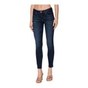 Annette Skinny Fit Denim Jeans Guess , Blue , Dames