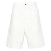 Knie Shorts voor een stijlvolle look Carhartt Wip , White , Heren