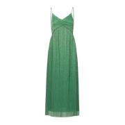 Elegant Suspender Dress Kaos , Green , Dames