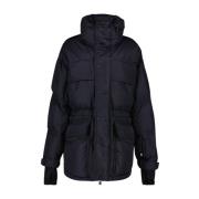 Brigues Gewatteerde Jas Moncler , Blue , Heren