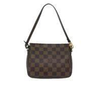 Pre-owned Cotton louis-vuitton-bags Louis Vuitton Vintage , Brown , Da...