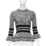 Pre-owned Wool tops Alexander McQueen Pre-owned , Gray , Dames