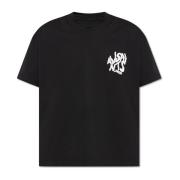 T-shirt Orlando AllSaints , Black , Heren