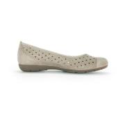 Comfortabele Ballerina Schoenen Gabor , Gray , Dames