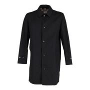 Pre-owned Fabric outerwear Burberry Vintage , Black , Heren